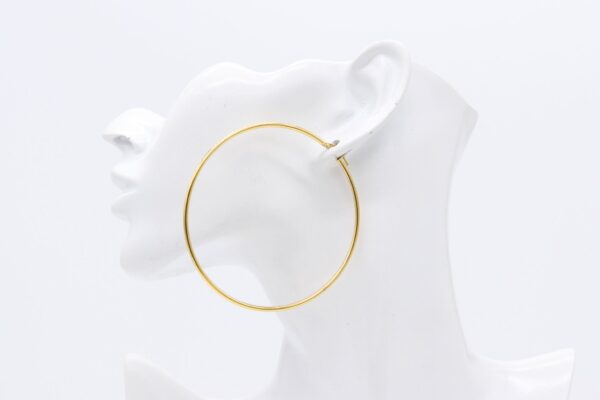 18K Hoop Earings - Image 2