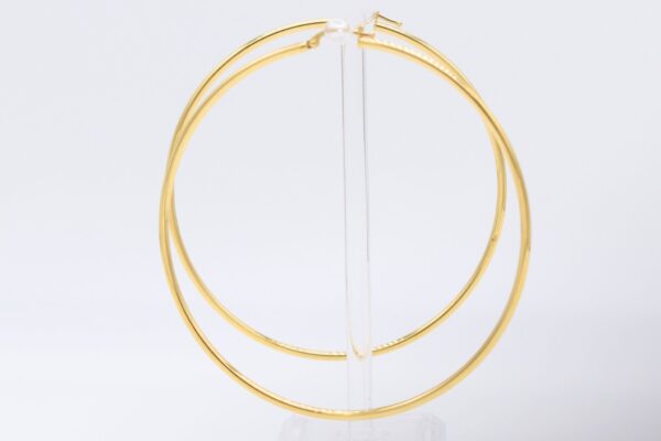18K Hoop Earings