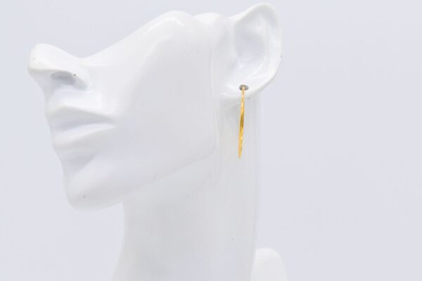 18K Hoop Earings - Image 6