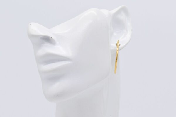 18K Hoop Earings - Image 8