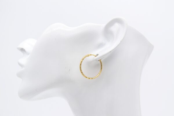 18K Hoop Earrings