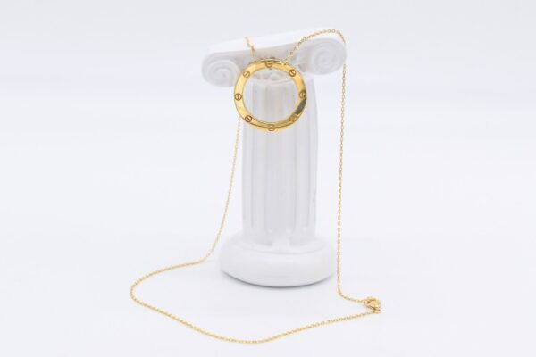 18K Love Necklace - Image 2