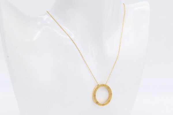 18K Love Necklace - Image 3