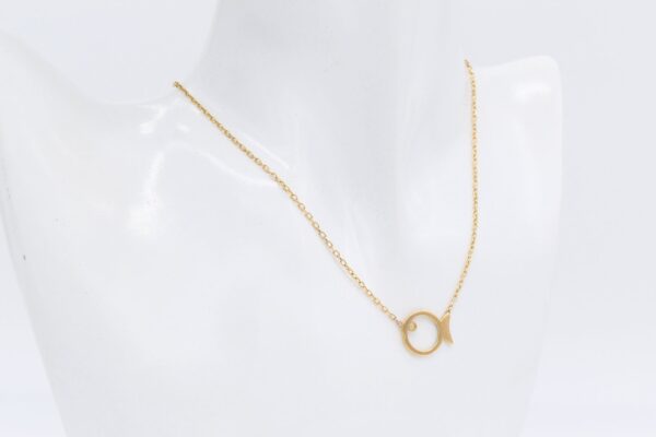 18K Fish Necklace