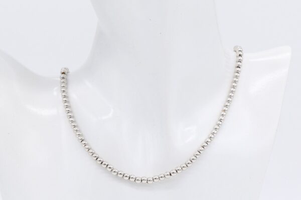 18K Beaded Necklace - Image 4