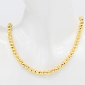 18K Beaded Necklace