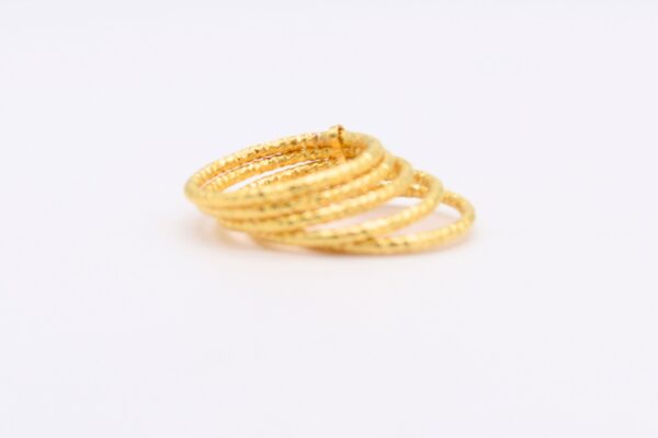 18K Five Stack Ring - Image 4