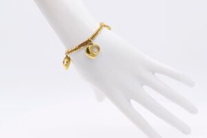 18K Monaco Charm Bracelet