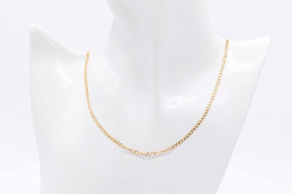 18K Curb Chain Necklace