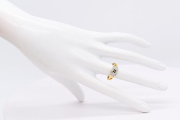 18K Monaco Chain Ring - Image 2