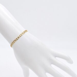 18K Curb Chain Bracelet