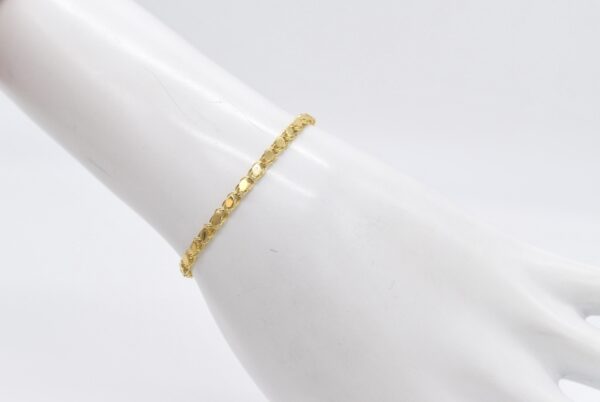 18K Slim Damascus Bracelet