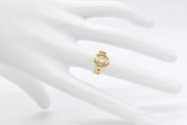 18K Money Catcher Ring - Image 2
