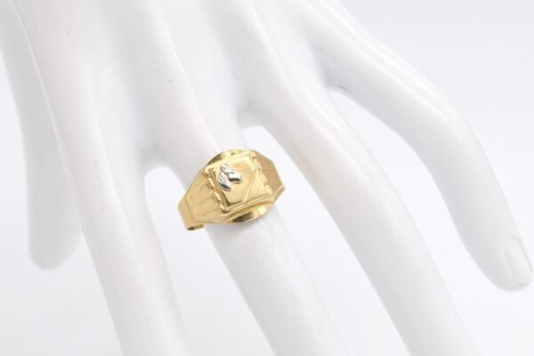 18K Horse Signet Ring