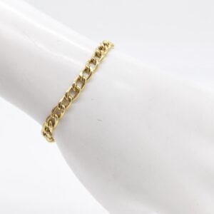 18K Curb Chain Bracelet