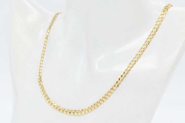 18K Curb Chain Necklace - Image 2