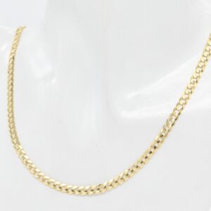 18K Curb Chain Necklace