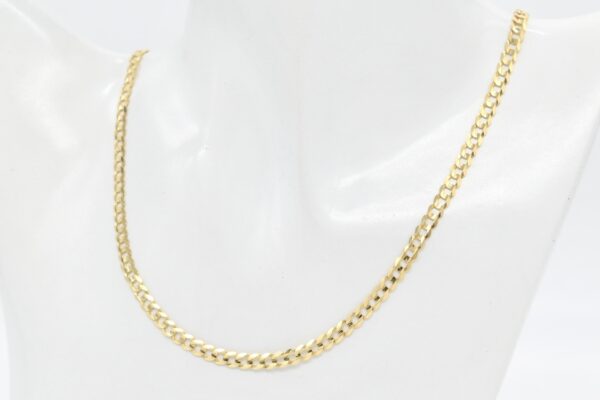 18K Curb Chain Necklace