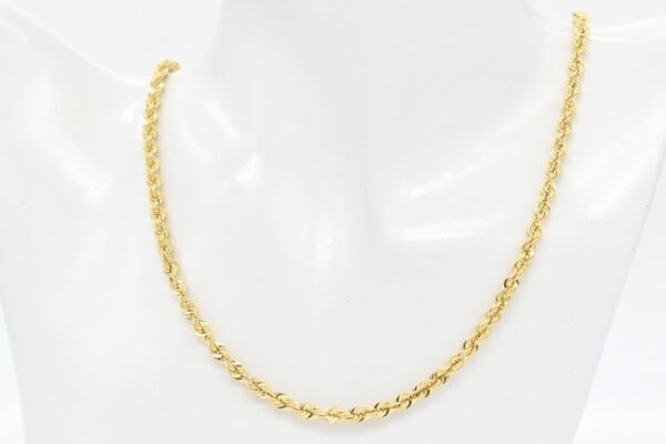 18K Rope Chain Necklace