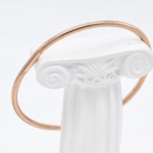 18K Hair Tie Mesh Bangle