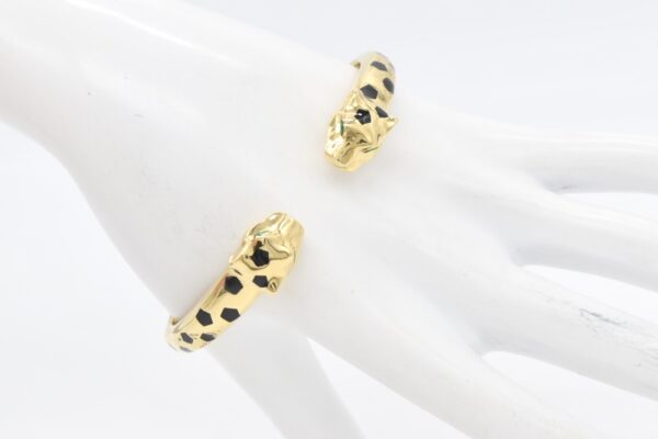 18K Panther Bangle - Image 2