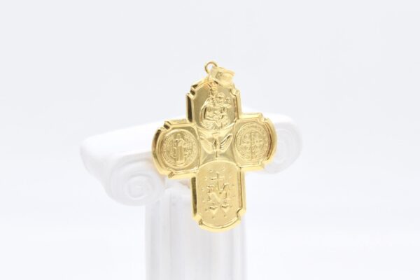 18K 8-way Cross Pendant - Image 2
