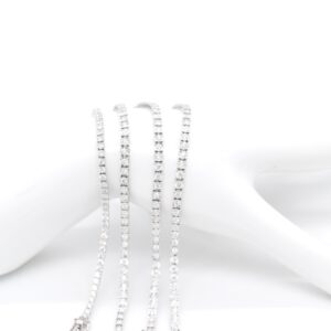 18K WG Diamond Tennis Bracelet