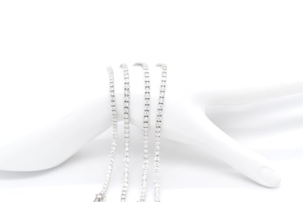18K WG Diamond Tennis Bracelet