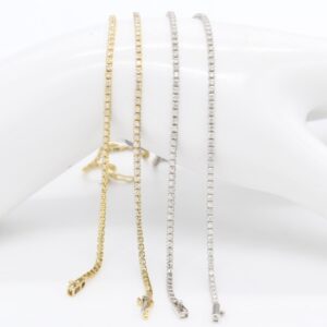 18K Tennis Diamond Bracelet