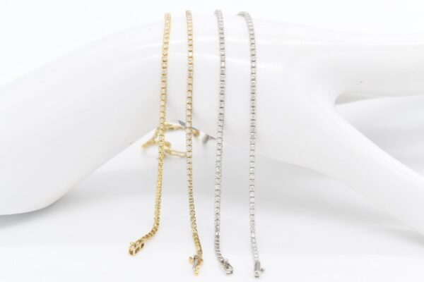 18K Tennis Diamond Bracelet