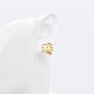 18K Clover Clip-type Earring