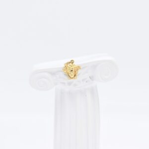 18K Medusa Pendant
