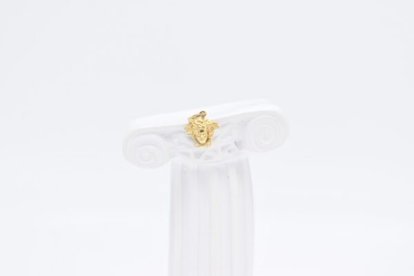 18K Medusa Pendant
