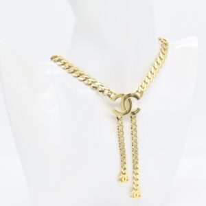 18K Double C Necklace