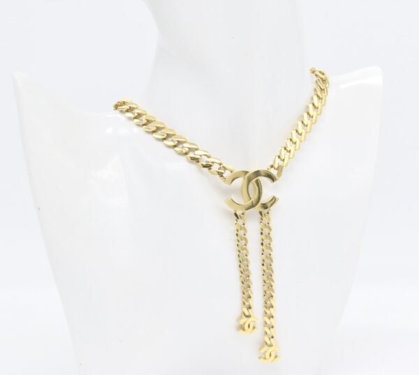 18K Double C Necklace