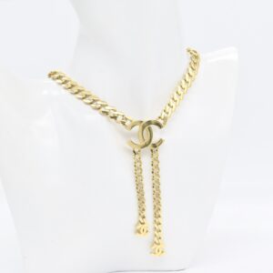 18K Double C Necklace