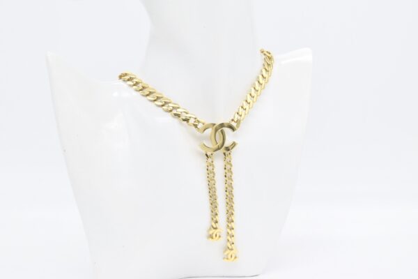 18K Double C Necklace