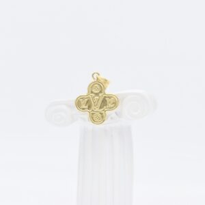 18K VL Cross Pendant