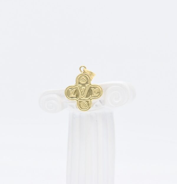 18K VL Cross Pendant