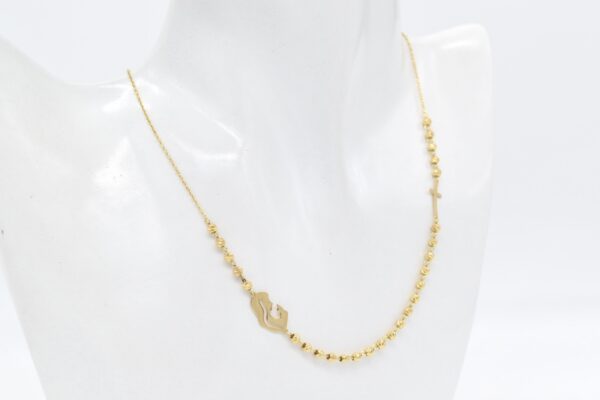 18K Rosary Necklace - Image 2
