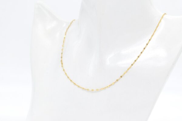18K Dancing Chain Necklace - Image 2