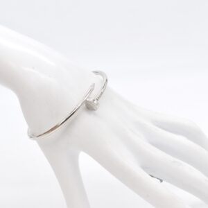 18K WG Nail Bangle