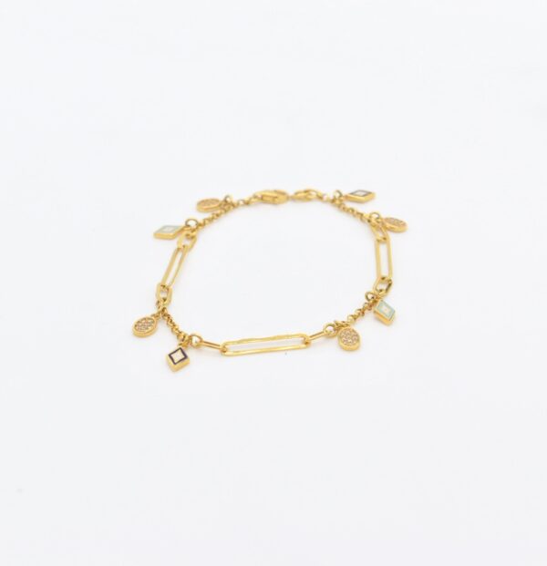 21K Charm Bracelet