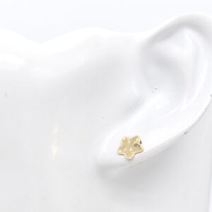 18K Star Stud Earrings