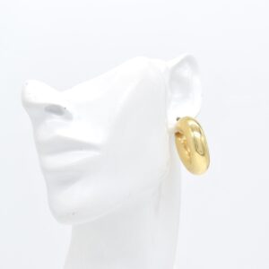 18K Large Donut Earrings
