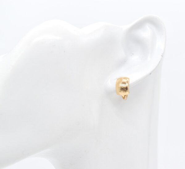 18K Clip Earrings