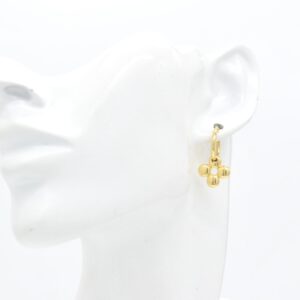 18K Two-Way VL Bloom Dangling Earrings
