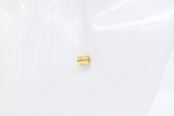 18K Yellow Gold B‑Zero Pendant — 8 mm - Image 2