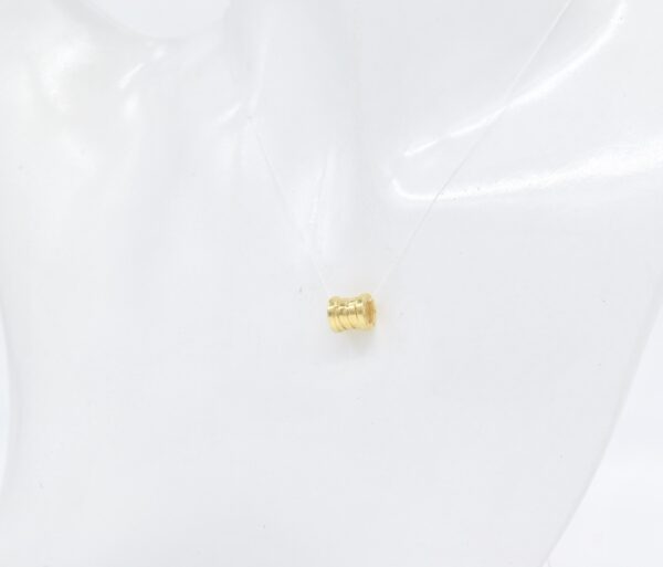 18K Yellow Gold B‑Zero Pendant — 8 mm