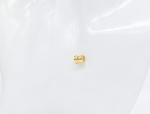 18K Yellow Gold B‑Zero Pendant — 8 mm - Image 3